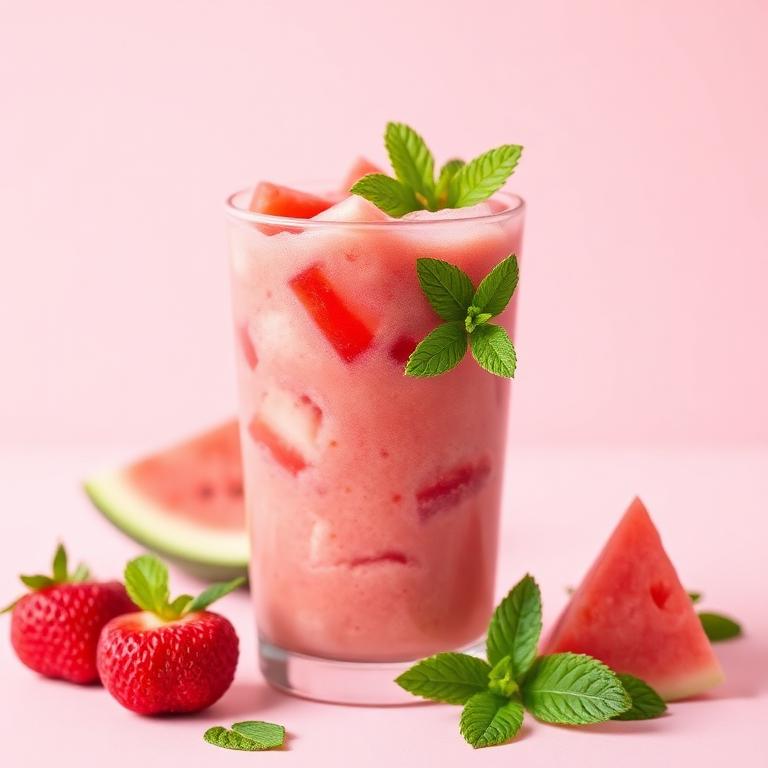 Smoothie Rosa Anti-Inchaço