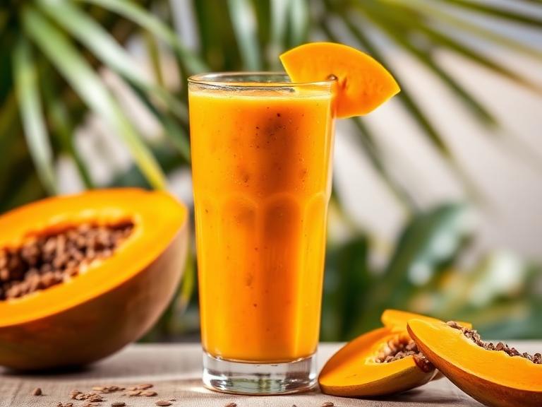 Smoothie Mamão Digestivo