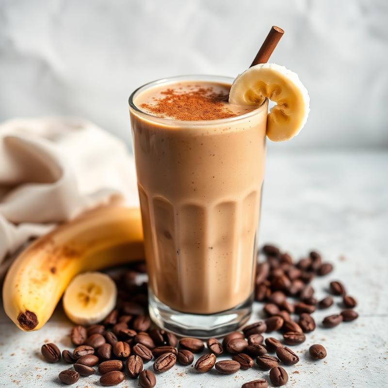 Smoothie Banana com Café