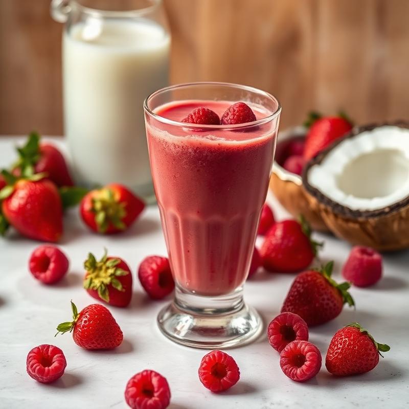 Smoothie Framboesa Fit